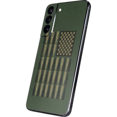 Bullet American Flag Galaxy S22 Plus Skin